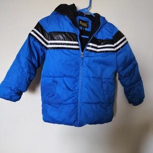 iXtreme Outdoor Jacket Coat Boys Winter Size 7 Blue Black